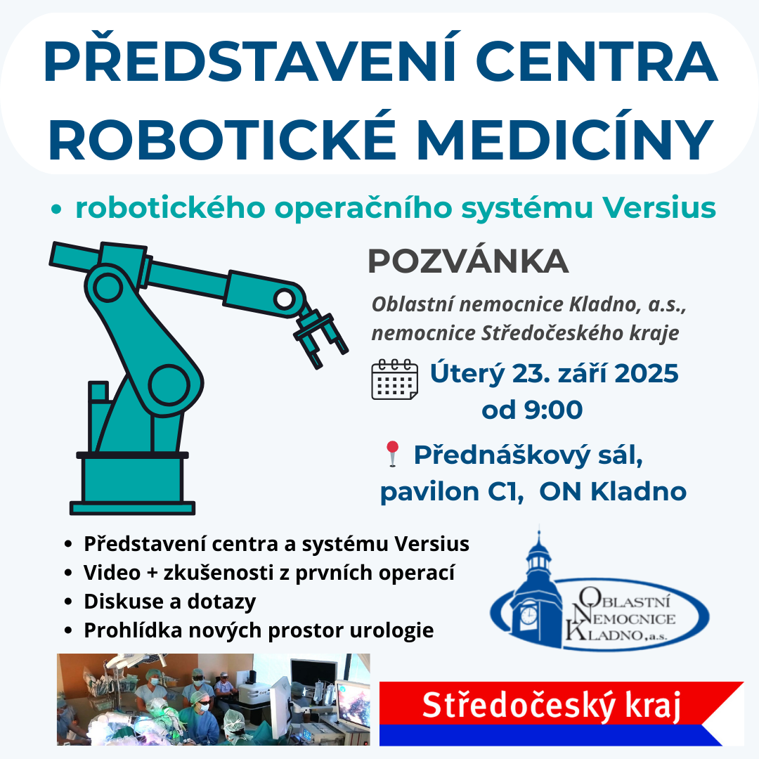 představení centra robotické medicíny