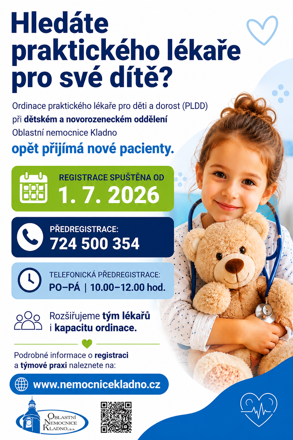 nová registrace do ordinace pldd